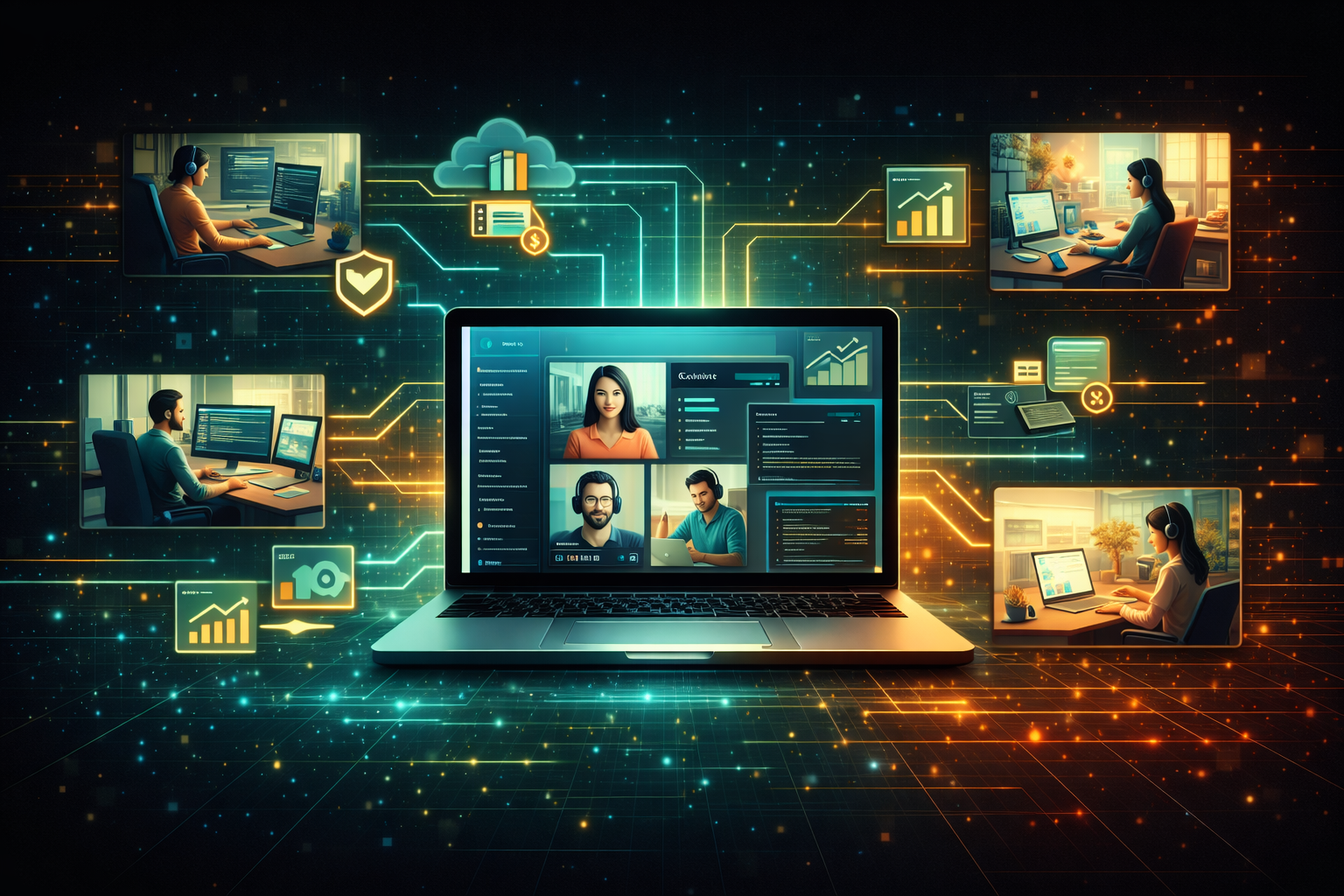 Read more about the article 40% Profit Spike: The Impact of Remote Work on Global Tech Businesses