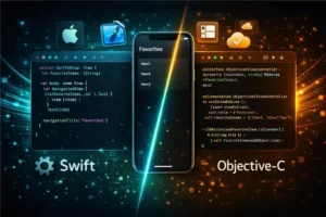 Read more about the article Swift vs. Objective-C [Updated 2026]:A Comparison Guide