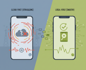 Read more about the article The Local-First Revolution: Building Apps That Work Offline by Default