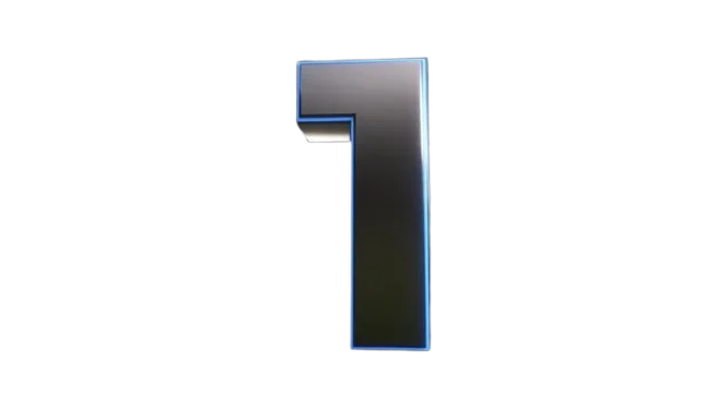 one