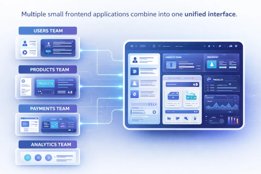 Combining teams into one interface